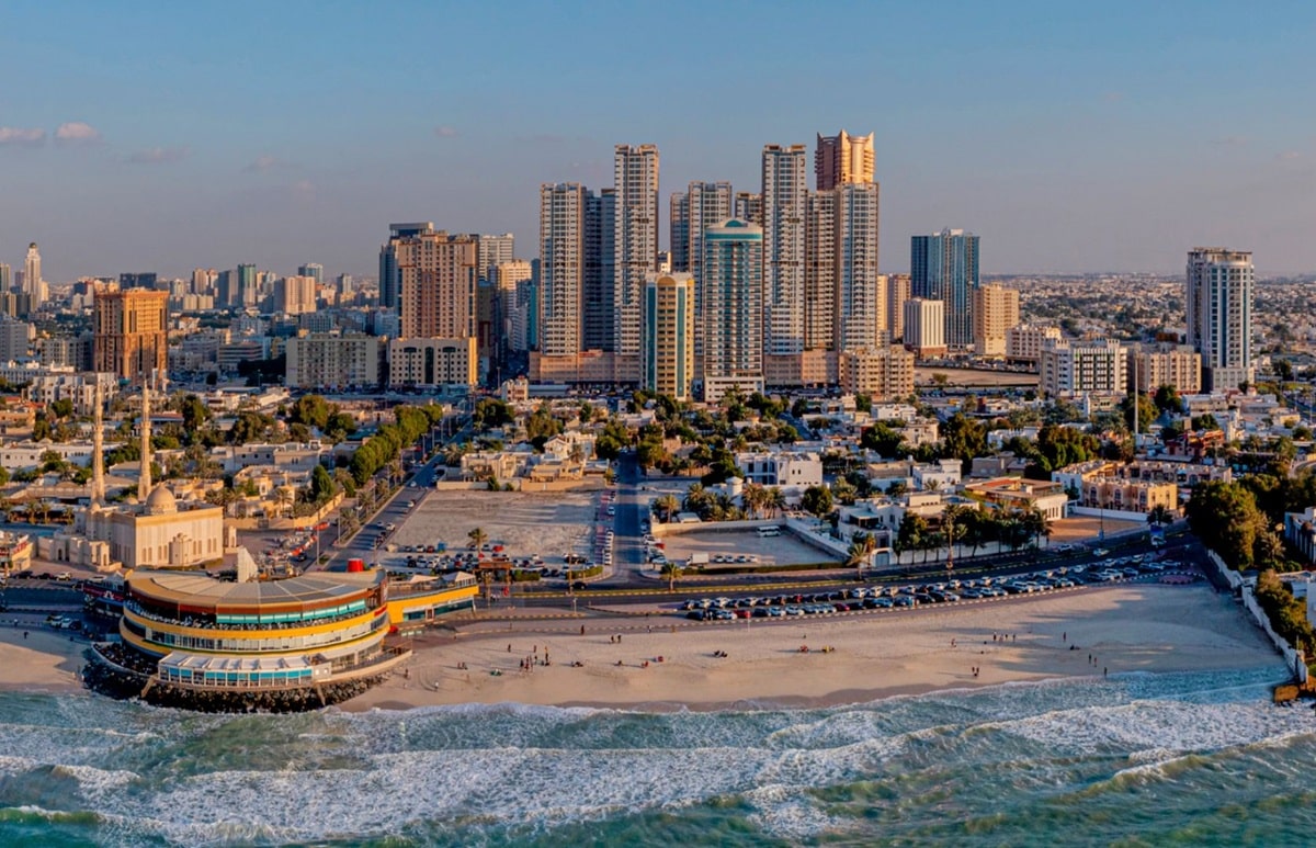 outdoor gym of the new development Horizonte Village, located in Mijas 